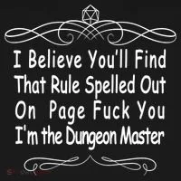 I Believe You'll That Rule Dungeon Master Doggie Tank thumb 4