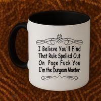 I Believe You'll That Rule Dungeon Master Coffee Mug thumb 2