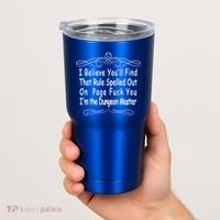 I Believe You'll That Rule Dungeon Master Tumbler thumb 2
