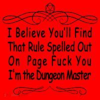 I Believe You'll That Rule Dungeon Master Santa Hat thumb 1