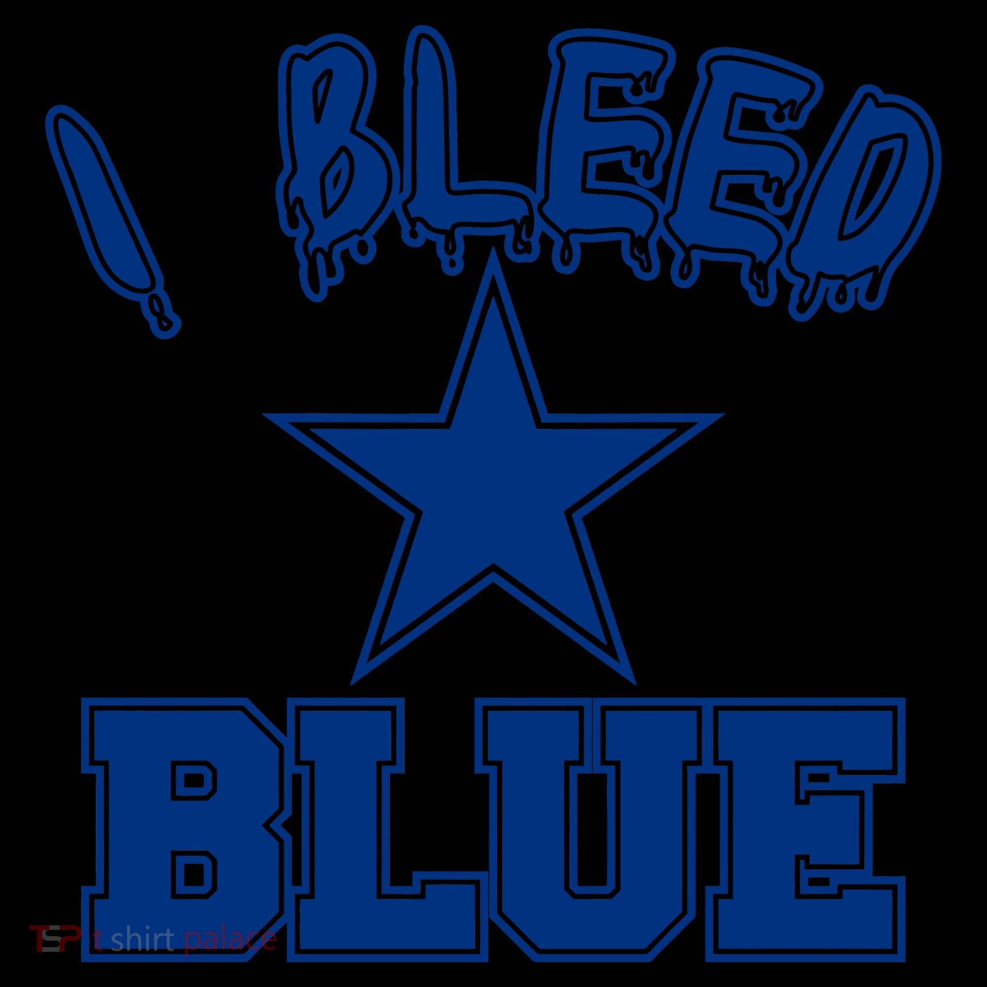 I Bleed Blue Dallas, Texas Fan Pride Coffee Mug