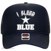 I Bleed Blue Dallas, Texas Fan Pride Hat thumb 0