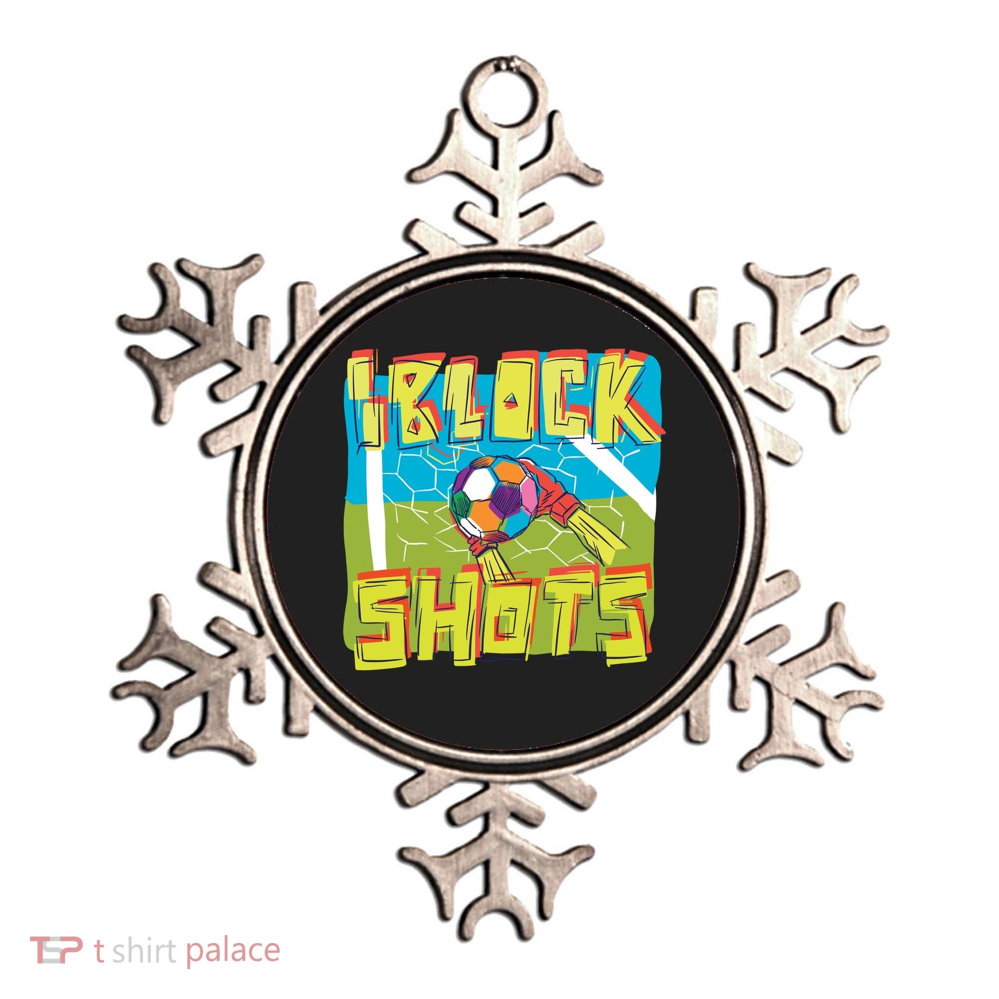 I Block Shots Ornament