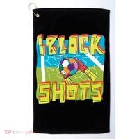 I Block Shots Golf Towel thumb 0
