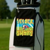 I Block Shots Golf Towel thumb 2
