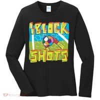 I Block Shots Women's Long Sleeve Shirt thumb 0