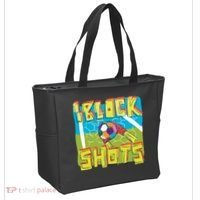 I Block Shots Tote Bag thumb 2