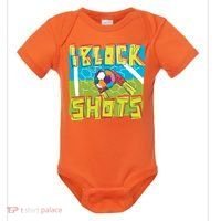 I Block Shots Baby Bodysuit thumb 0
