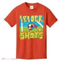 I Block Shots Kids T-Shirt thumb 0
