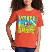 I Block Shots Kids T-Shirt thumb 2