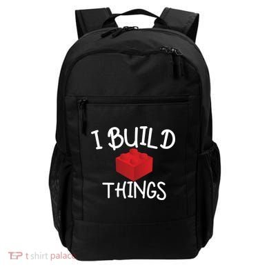 I Build Things Building Blocks Backpack