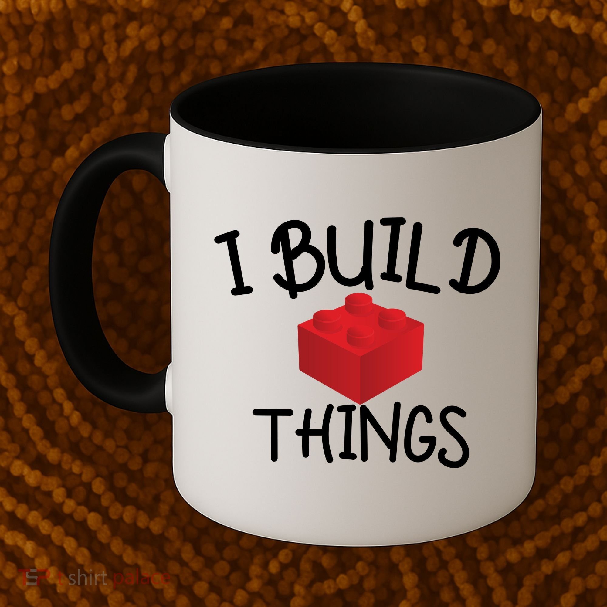 I Build Things Building Blocks Coffee Mug