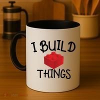 I Build Things Building Blocks Coffee Mug thumb 4