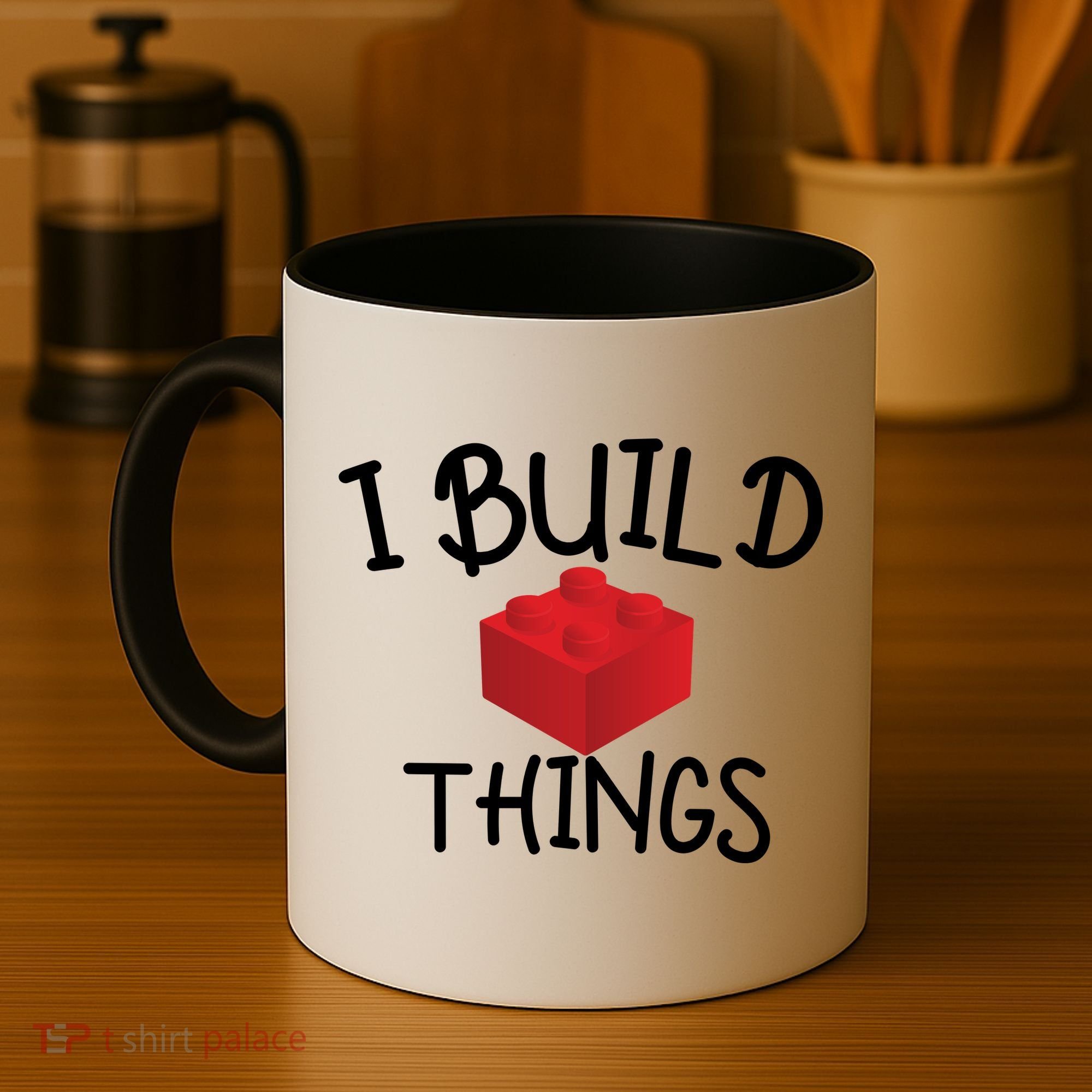 I Build Things Building Blocks Coffee Mug