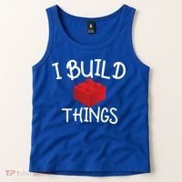 I Build Things Building Blocks Tank Top thumb 2