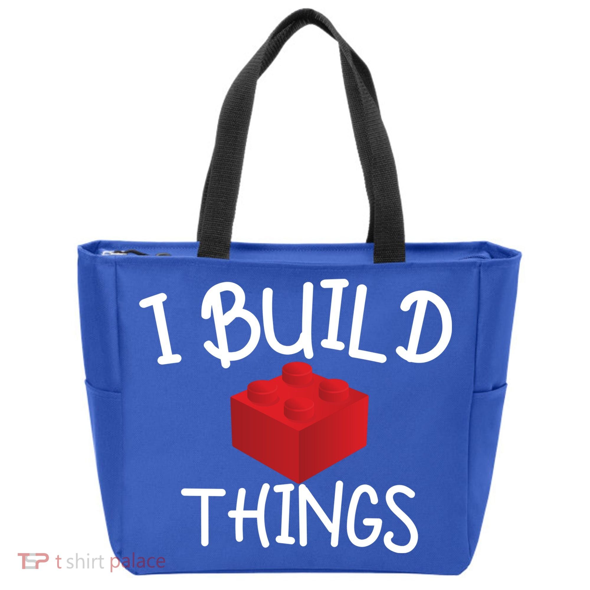 I Build Things Building Blocks Tote Bag