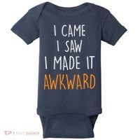 I Cam I Saw I Made It Awkward Baby Bodysuit thumb 0