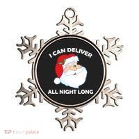 I Can Deliver All Night Long X-Mas Bad Santa Ornament thumb 0