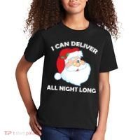 I Can Deliver All Night Long X-Mas Bad Santa Kids T-Shirt thumb 2