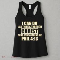 I Can Do All Thing Through Christ Phil 4:13 Women's Tank Top thumb 3