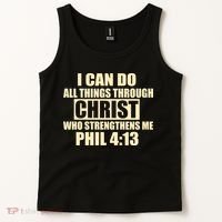 I Can Do All Thing Through Christ Phil 4:13 Tank Top thumb 2
