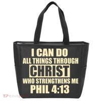 I Can Do All Thing Through Christ Phil 4:13 Tote Bag thumb 0