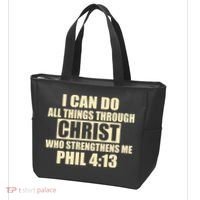 I Can Do All Thing Through Christ Phil 4:13 Tote Bag thumb 3