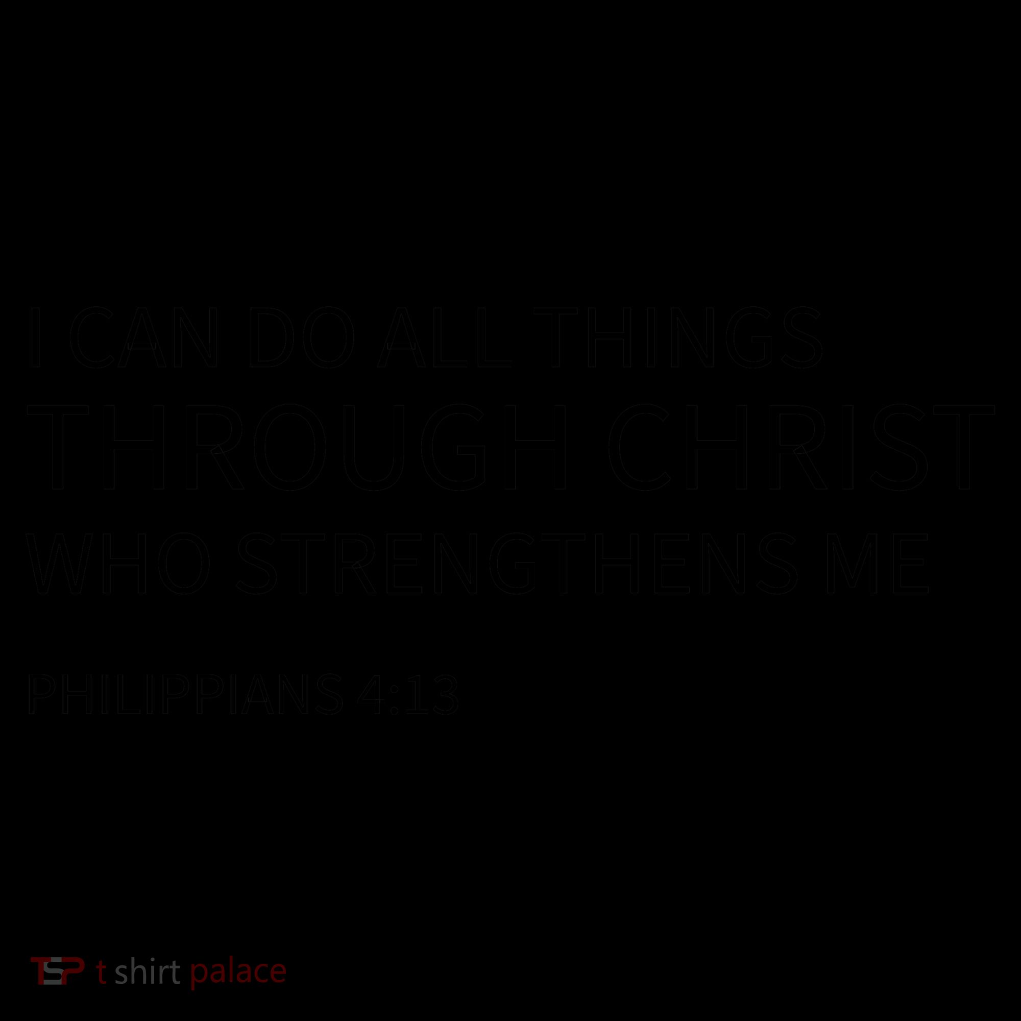 I Can Do All Things Through Christ Coffee Mug