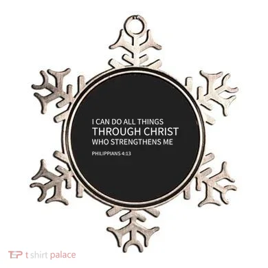 I Can Do All Things Through Christ Ornament