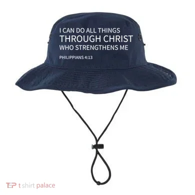 I Can Do All Things Through Christ Bucket Hat