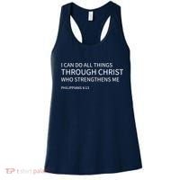 I Can Do All Things Through Christ Women's Tank Top thumb 0