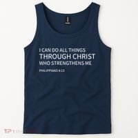 I Can Do All Things Through Christ Tank Top thumb 2