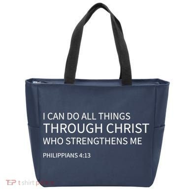 I Can Do All Things Through Christ Tote Bag