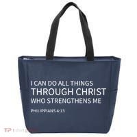 I Can Do All Things Through Christ Tote Bag thumb 0