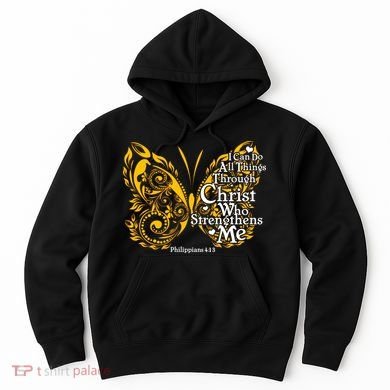 I Can Do All Things Through Christ Philippians 4:13  Hoodie
