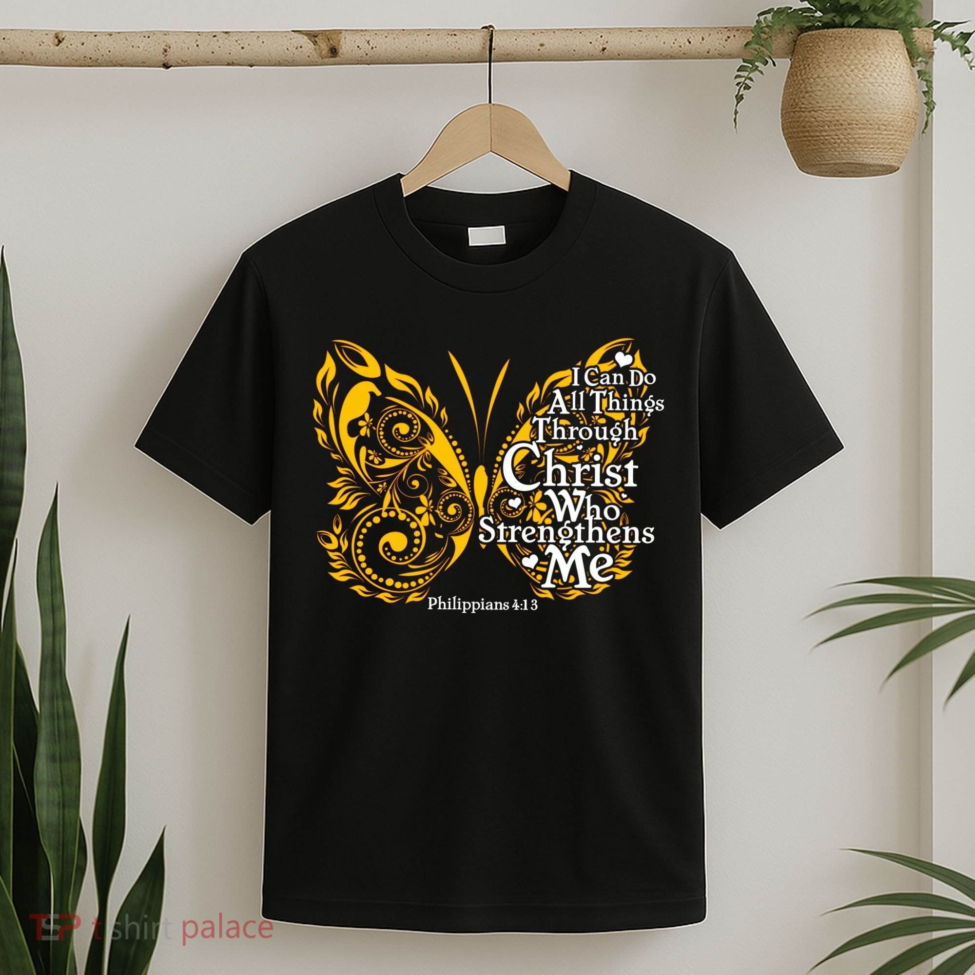 I Can Do All Things Through Christ Philippians 4:13  T-Shirt