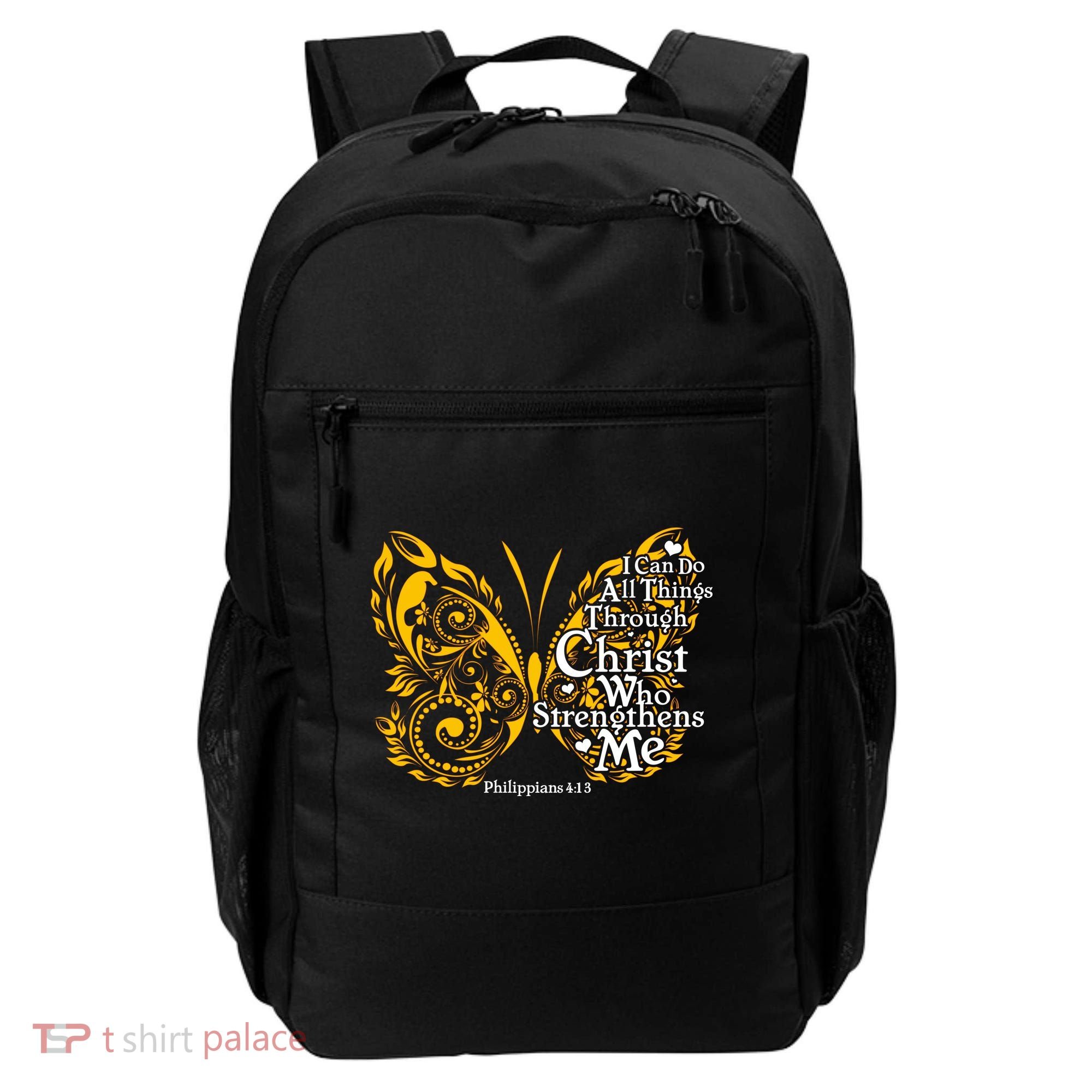 I Can Do All Things Through Christ Philippians 4:13  Backpack
