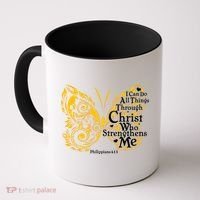 I Can Do All Things Through Christ Philippians 4:13  Coffee Mug thumb 0
