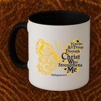 I Can Do All Things Through Christ Philippians 4:13  Coffee Mug thumb 2
