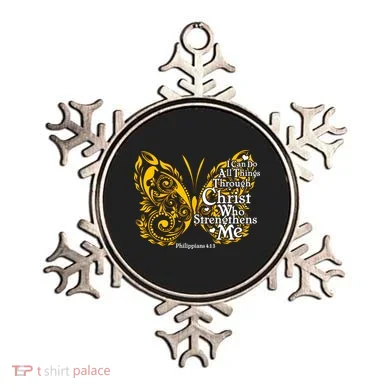 I Can Do All Things Through Christ Philippians 4:13  Ornament