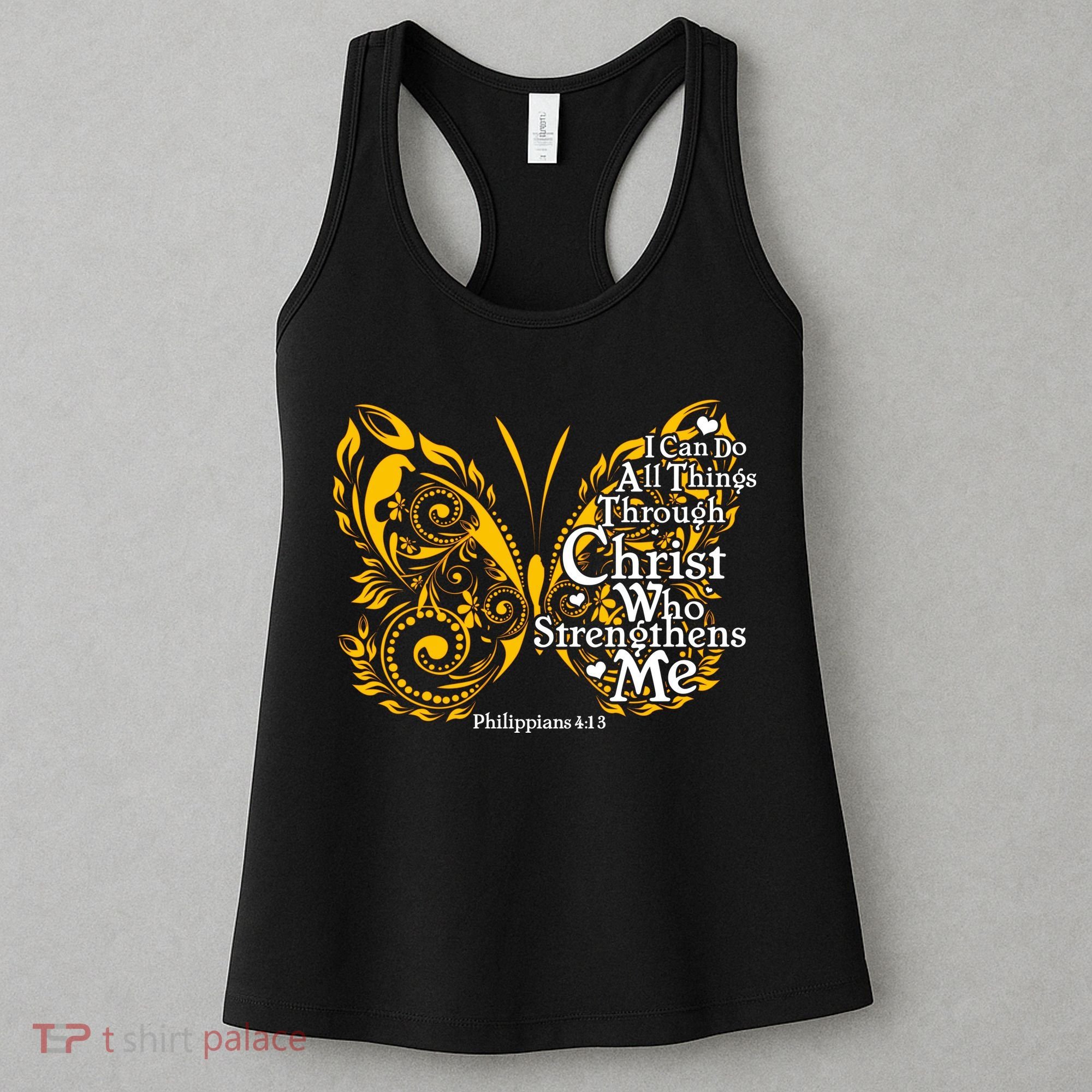 I Can Do All Things Through Christ Philippians 4:13  Women's Tank Top