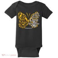 I Can Do All Things Through Christ Philippians 4:13  Baby Bodysuit thumb 0
