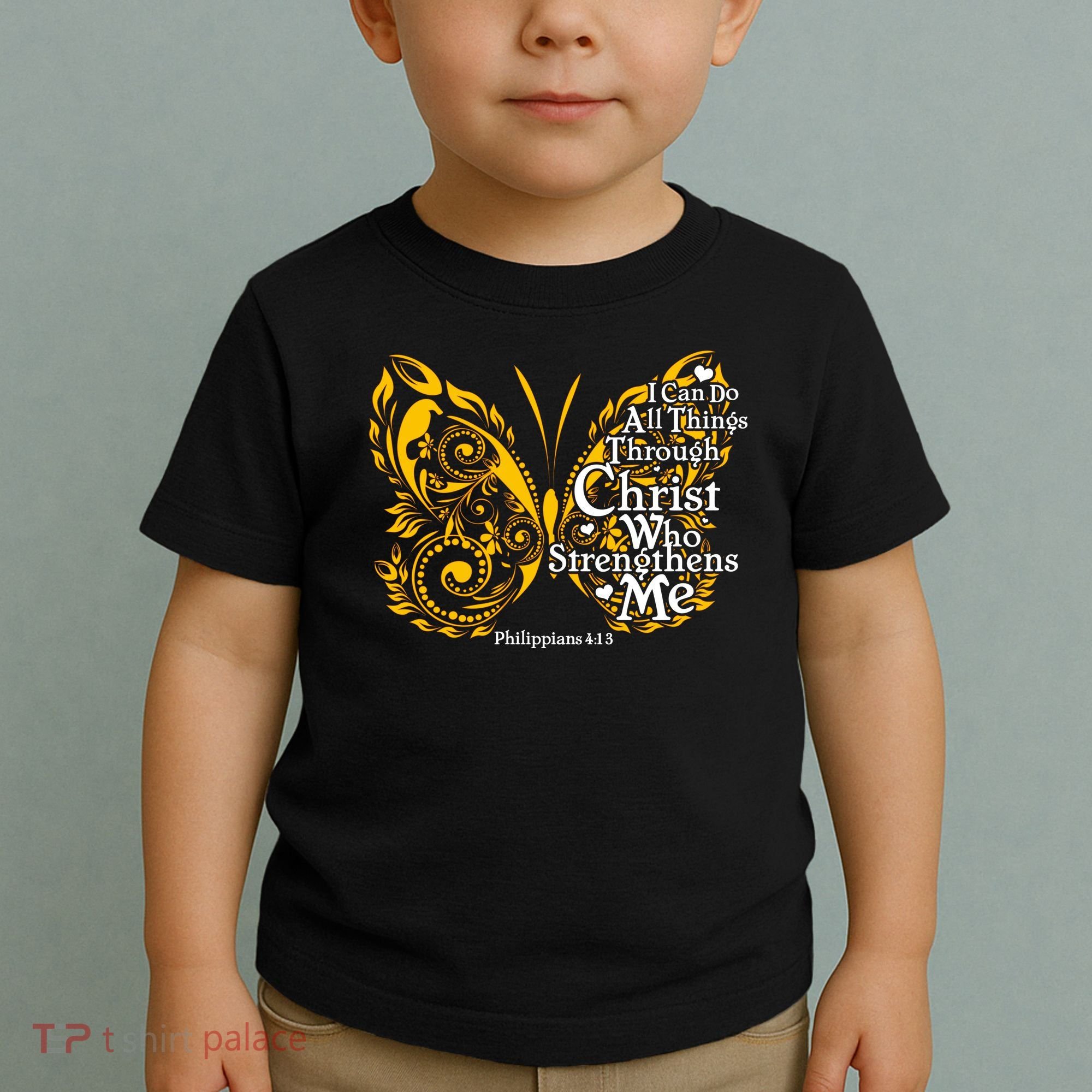 I Can Do All Things Through Christ Philippians 4:13  Toddler T-Shirt