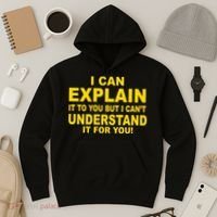 I Can Explain It But I can't Understand It For You Hoodie thumb 3