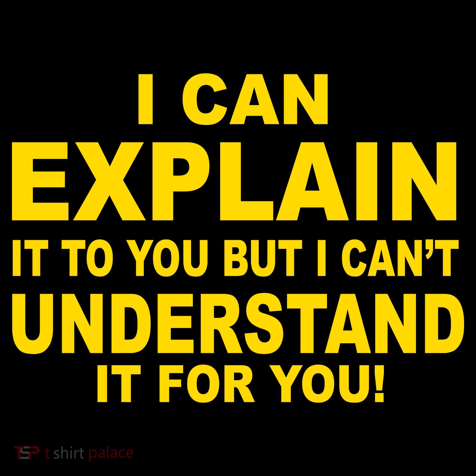 I Can Explain It But I can't Understand It For You Mousepad