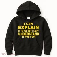 I Can Explain It But I can't Understand It For You Kids Hoodie thumb 0