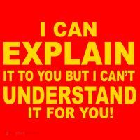 I Can Explain It But I can't Understand It For You Santa Hat thumb 1