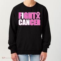 I Can Fight Cancer Breast Cancer Awareness Women's Sweatshirt thumb 0