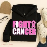 I Can Fight Cancer Breast Cancer Awareness Hoodie thumb 4