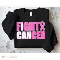 I Can Fight Cancer Breast Cancer Awareness Sweatshirt thumb 2